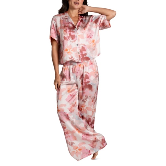 Midnight Bakery Women's 2-Pc. Joplin Satin Pajamas Set - Picture 1 of 4